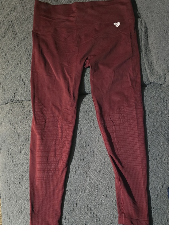 Womens Best Pants - Power Seamless Leggings | Dark Cherry - XXL